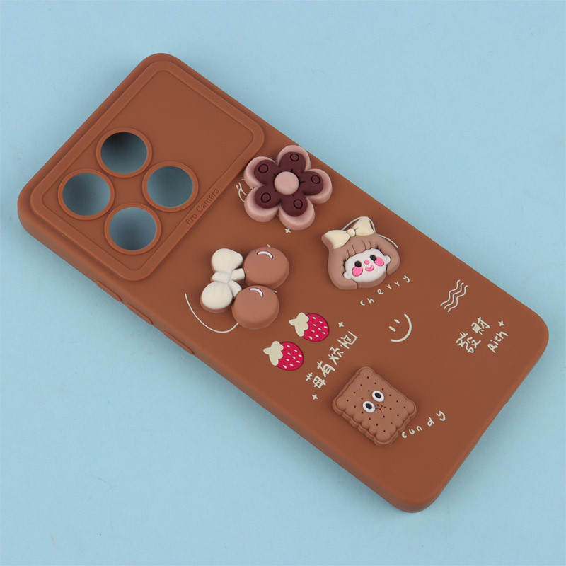 قاب فانتزی عروسکی Pro Camera محافظ لنزدار Xiaomi Poco X6 Pro