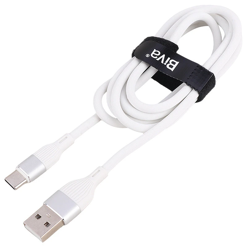 کابل تایپ سی فست شارژ Biva C-02T 2.4A 1.2m