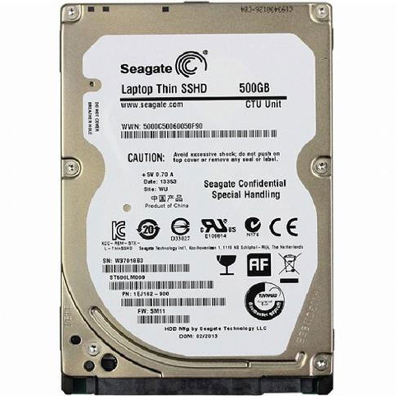 هارد لپ تاپ Refurbished 500GB