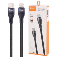 کابل تبدیل فست شارژ Biva C-08CL Type-C To Lightning PD 20W 1.2m