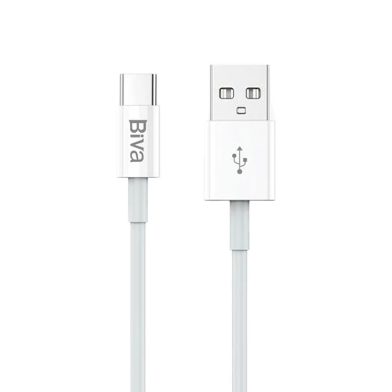 کابل تایپ سی فست شارژ Biva C-12 6A 1.5m