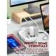 چند راهی 3 خانه برق ارت دار الدینیو SEW3452 با کابل 2 متری + شارژر USB و Type-C