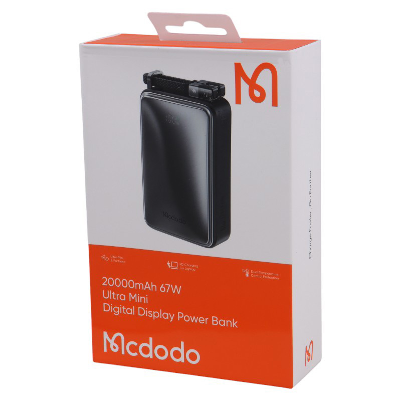 پاور بانک فست شارژ 20000 مک دودو Mcdodo MC-433 Ultra Mini PD 67W
