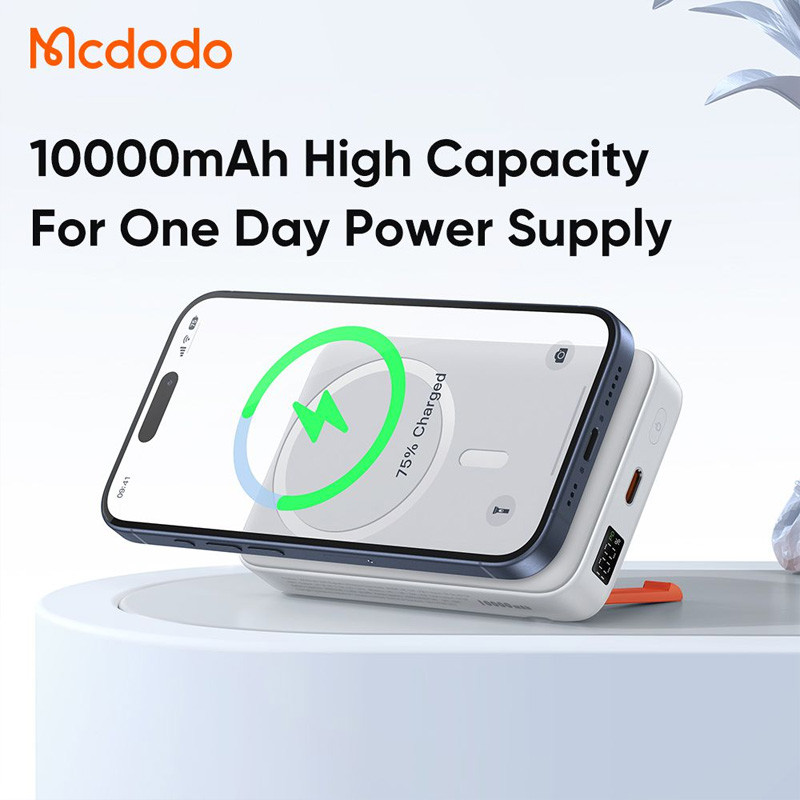 پاور بانک بی سیم فست شارژ 10000 مک دودو Mcdodo MC-510 PD 20W