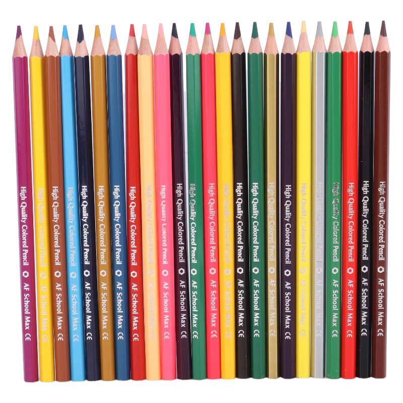 مداد رنگی 24 رنگ اسکول مکس AF School Max