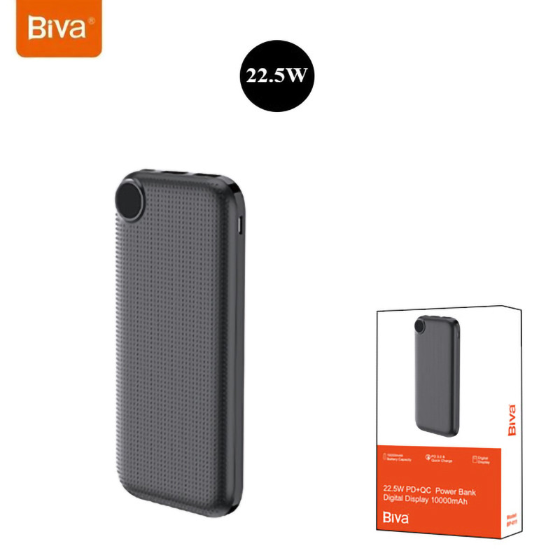 پاور بانک فست شارژ 10000 بیوا Biva BP-011 QC3.0 PD 22.5W
