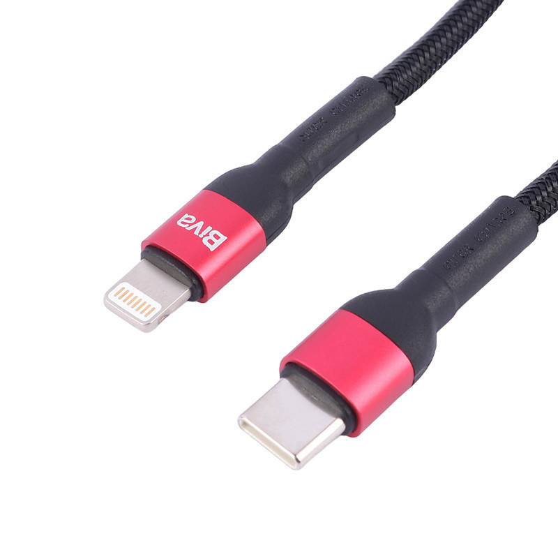 کابل تبدیل فست شارژ Biva C-15CL Type-C To Lightning 2.4A 20W 1.2m
