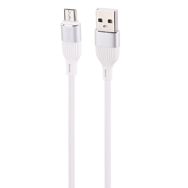کابل میکرو یو اس بی فست شارژ Biva C-02V 2.4A 1.2m