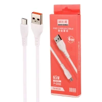 کابل میکرو یو اس بی فست شارژ Data Line F-D002 3A 65W 1m