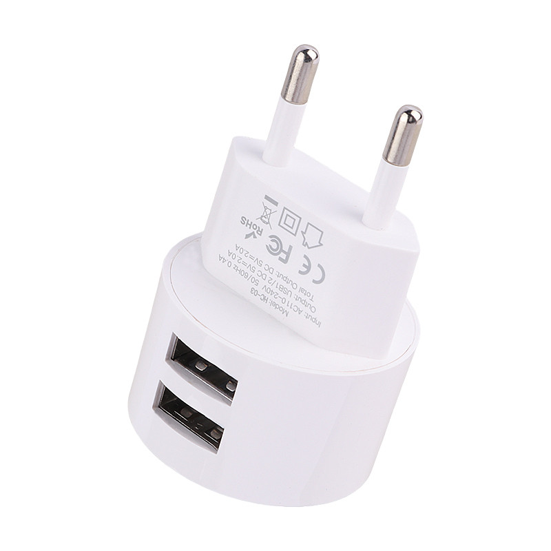 شارژر دیواری Biva HC-03 2Port 2A 10W + کابل تایپ سی