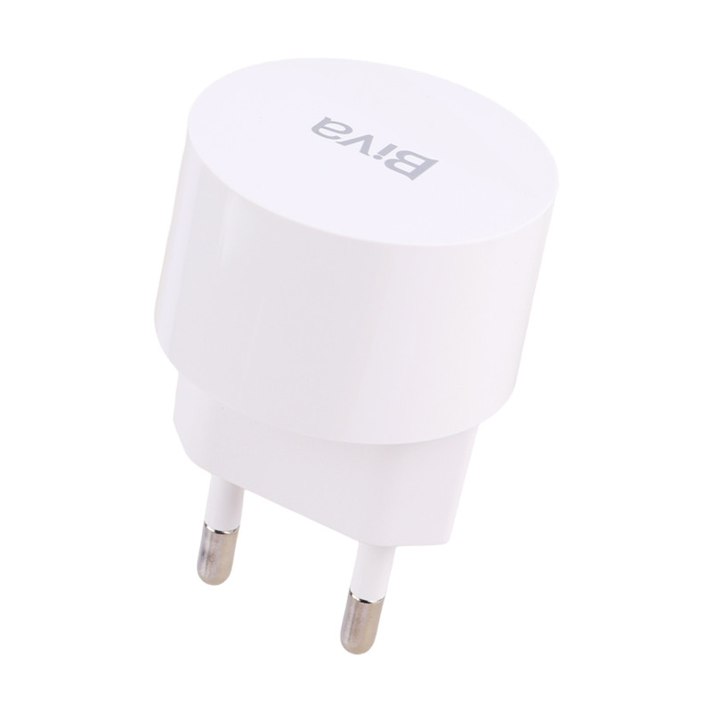 شارژر دیواری Biva HC-03 2Port 2A 10W + کابل تایپ سی