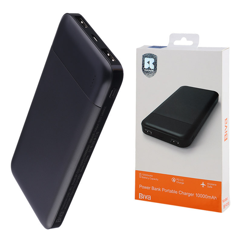 پاور بانک فست شارژ بیوا BP-010 QC3.0 PD 10W ظرفیت 10000 میلی آمپر ساعت