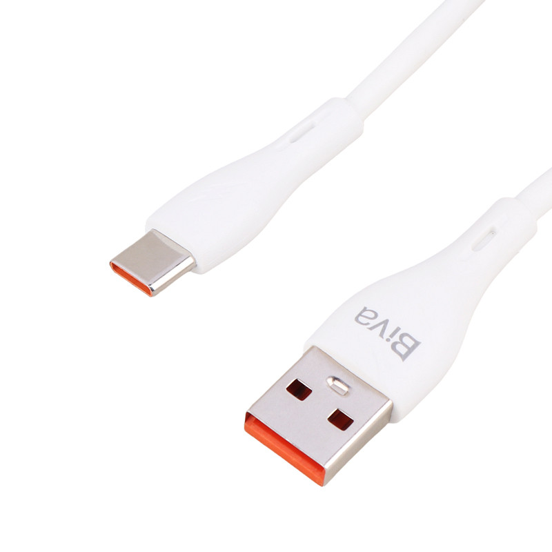 کابل تایپ سی فست شارژ Biva C-026T 3A 15W 1m