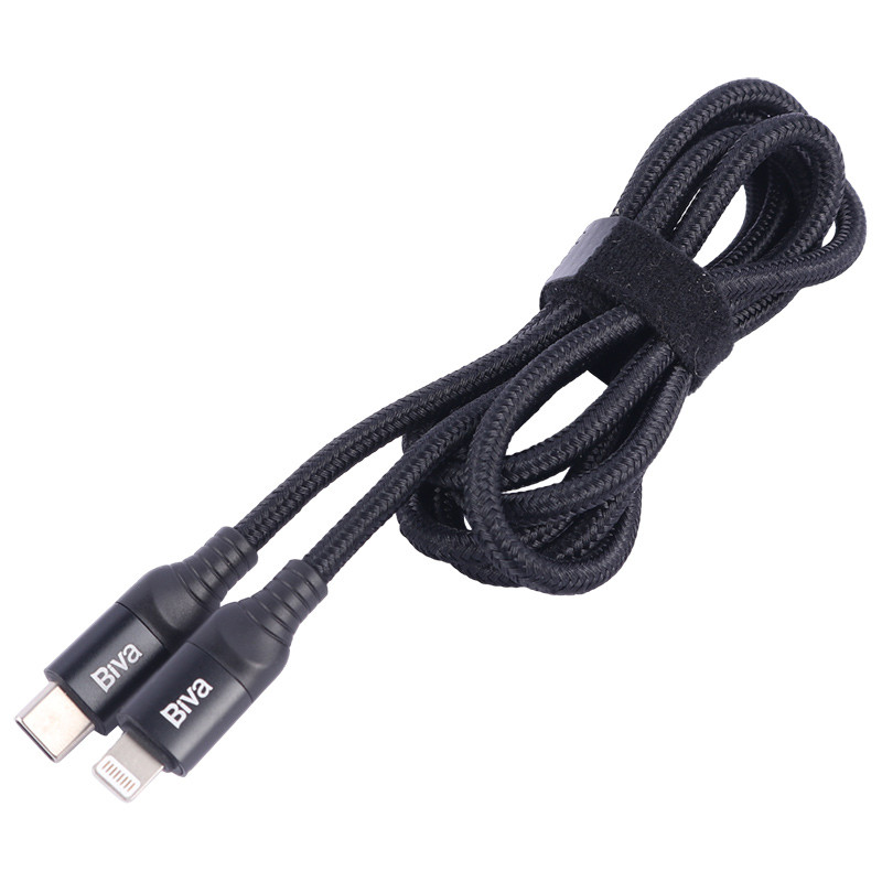 کابل تبدیل فست شارژ Biva C-03CL Type-C To Lightning 2.4A 20W 1.2m