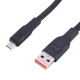 کابل میکرو یو اس بی فست شارژ Biva C-01V 2.4A 1m