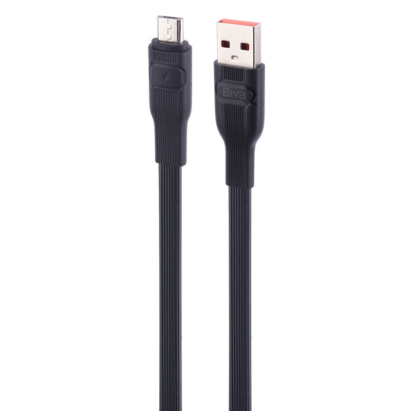 کابل میکرو یو اس بی فست شارژ Biva C-01V 2.4A 1m