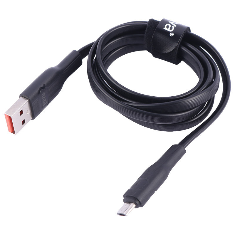 کابل میکرو یو اس بی فست شارژ Biva C-01V 2.4A 1m