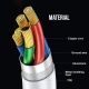 کابل آیفونی فست شارژ Biva C-19L 3A 1.2m