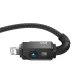 کابل تبدیل فست شارژ Baseus Unbreakable Series P10355803111-00 Type-C To Lightning PD 20W 1m