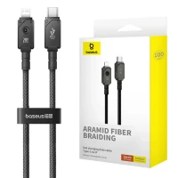 کابل تبدیل فست شارژ Baseus Unbreakable Series P10355803111-00 Type-C To Lightning PD 20W 1m