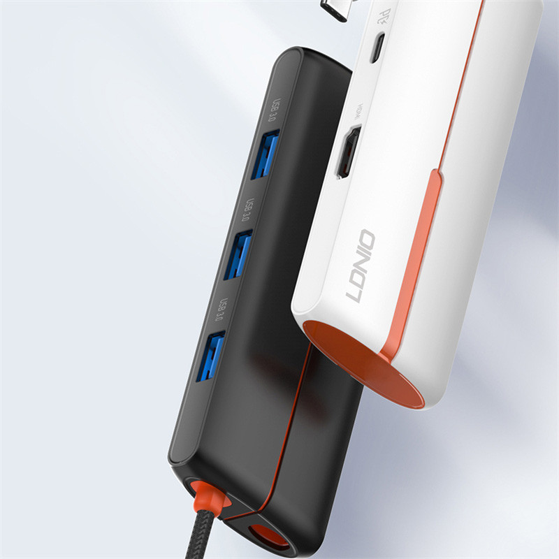 هاب 5 پورت Type-C الدینیو DS-25H
