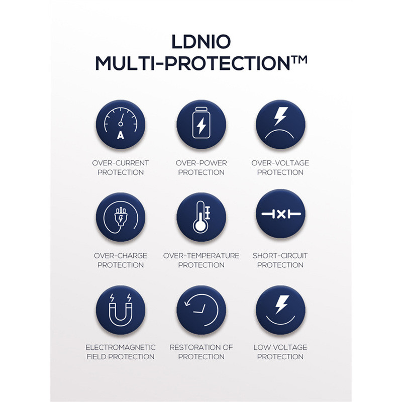 شارژر فندکی فست شارژ Ldnio C509Q QC4.0 PD 5A 30W + کابل تایپ سی
