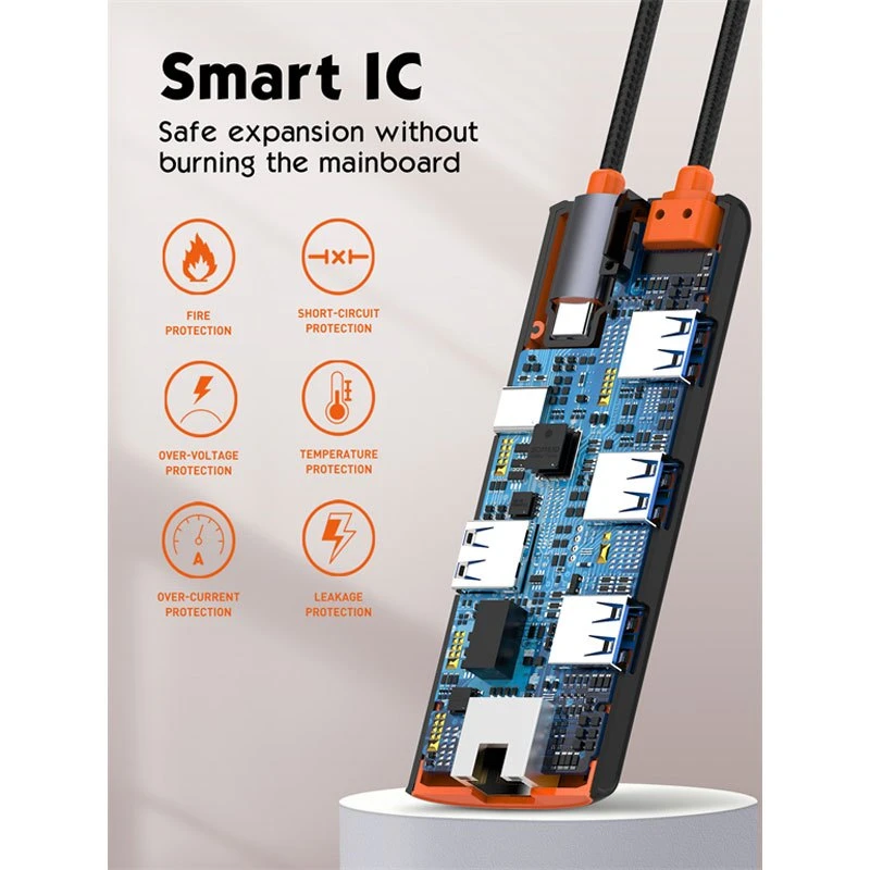 هاب 4 پورت Type-C الدینیو DS-26U