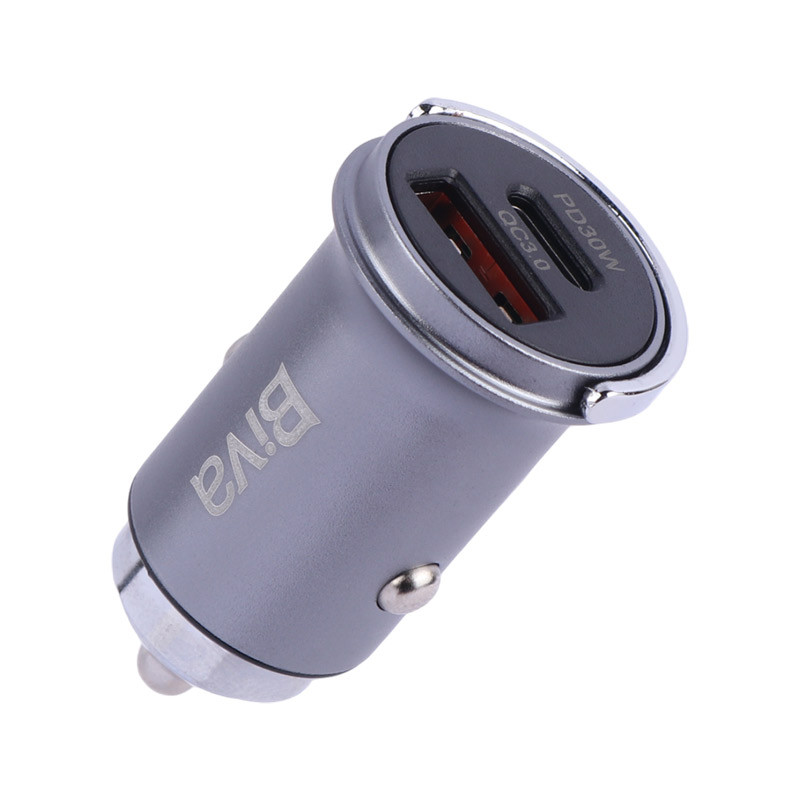 شارژر فندکی فست شارژ Biva CC-07 Q+C 3A QC3.0 PD 30W