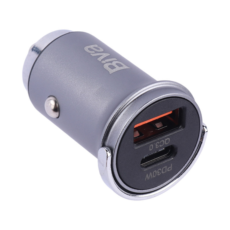 شارژر فندکی فست شارژ Biva CC-07 Q+C 3A QC3.0 PD 30W
