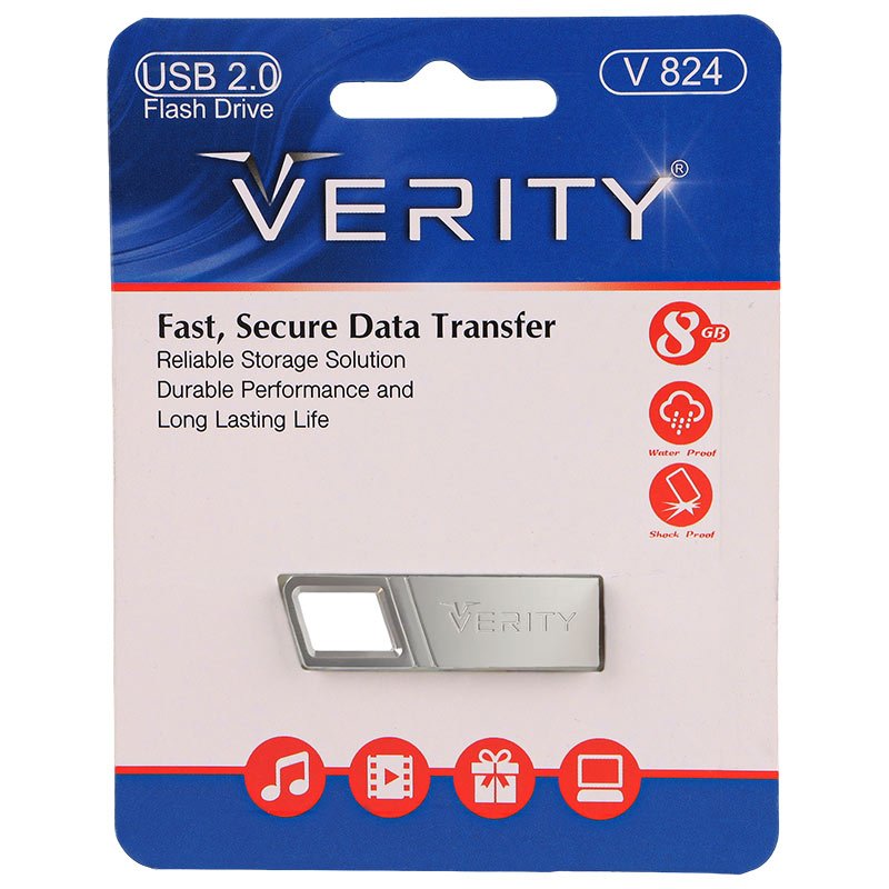 فلش 8 گیگ وریتی Verity V824