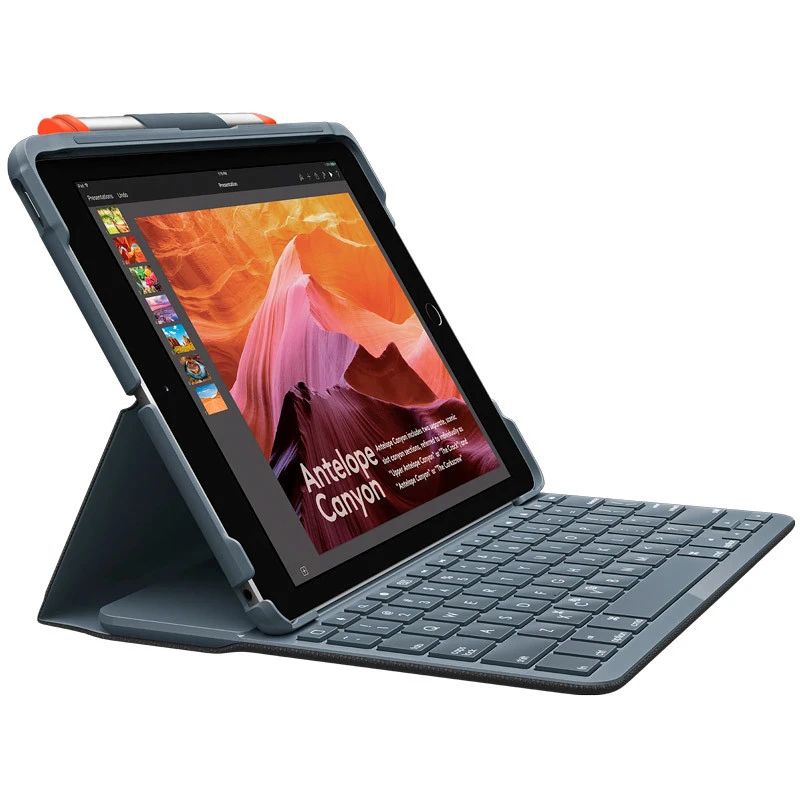 کیبورد بی سیم آیپد لاجیتک Slim Folio