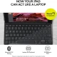 کیبورد بی سیم آیپد لاجیتک Slim Folio