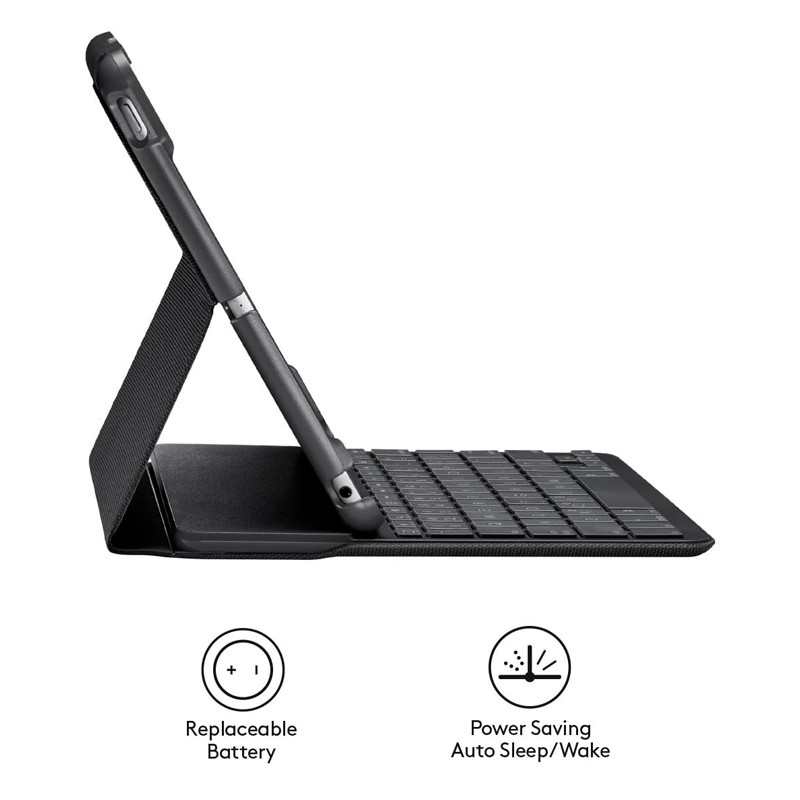 کیبورد بی سیم آیپد لاجیتک Slim Folio