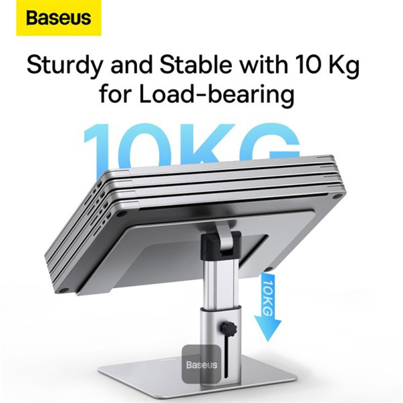 استند فلزی تاشو لپ تاپ Baseus LUJS000012