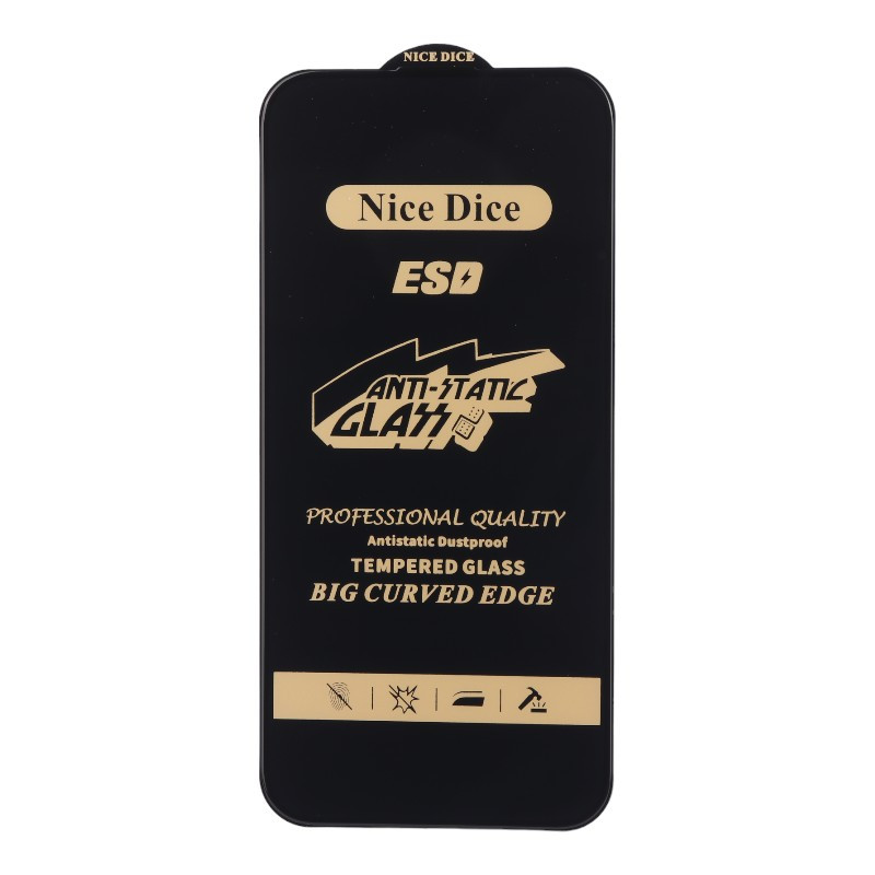 گلس Nice Dice Anti Static آیفون iPhone 15 Pro Max