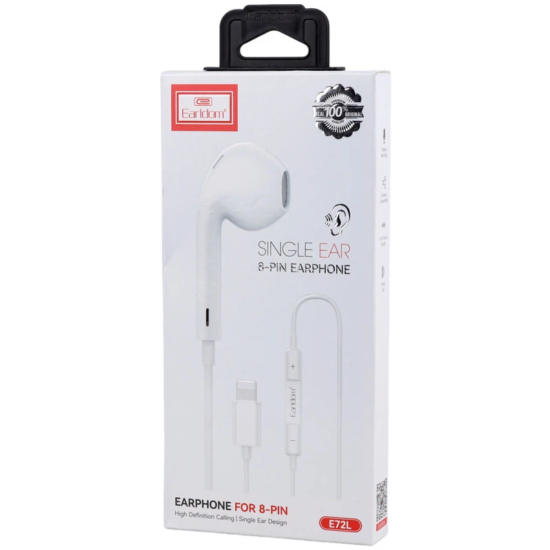 هندزفری تک گوش Earldom ET-E72L Lightning
