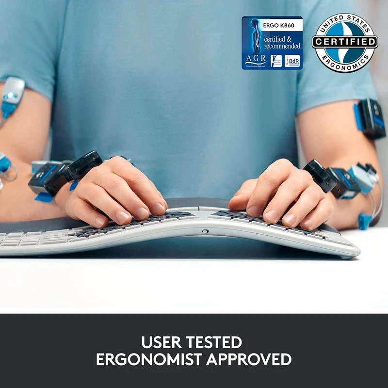 کیبورد بی سیم لاجیتک Ergo K860