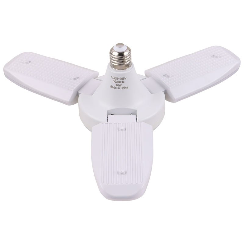 لامپ ال ای دی پنکه دار 50 وات Splite Blade AC 85-265V پایه E27 + ریموت کنترل