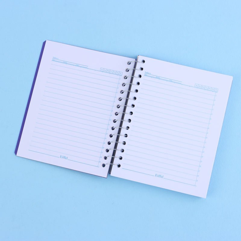 دفترچه یادداشت 100 برگ طرح رنگی ایفل