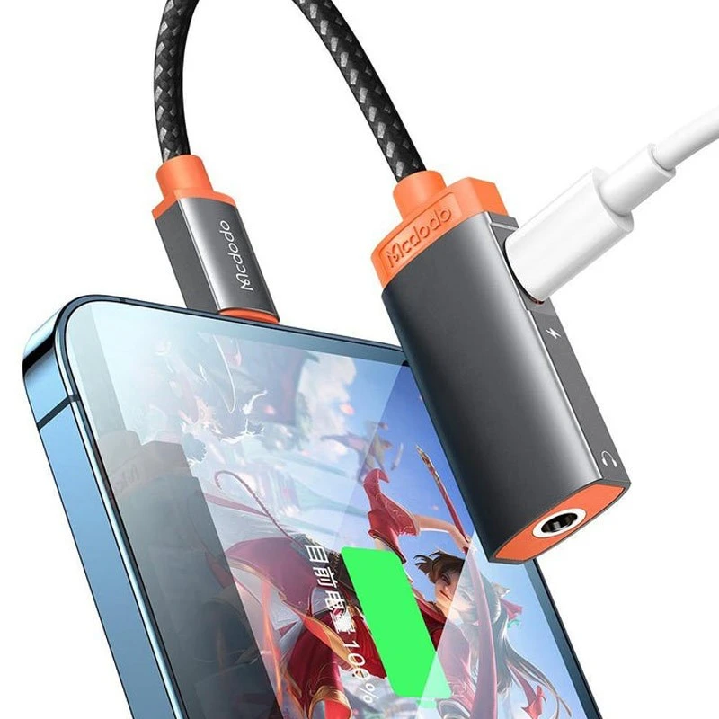 تبدیل Mcdodo CA-6710 Lightning to AUX / Lightning