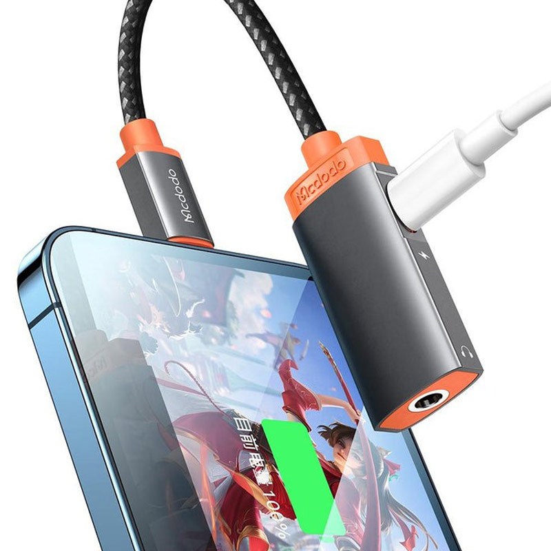 تبدیل Mcdodo CA-6710 Lightning to AUX / Lightning