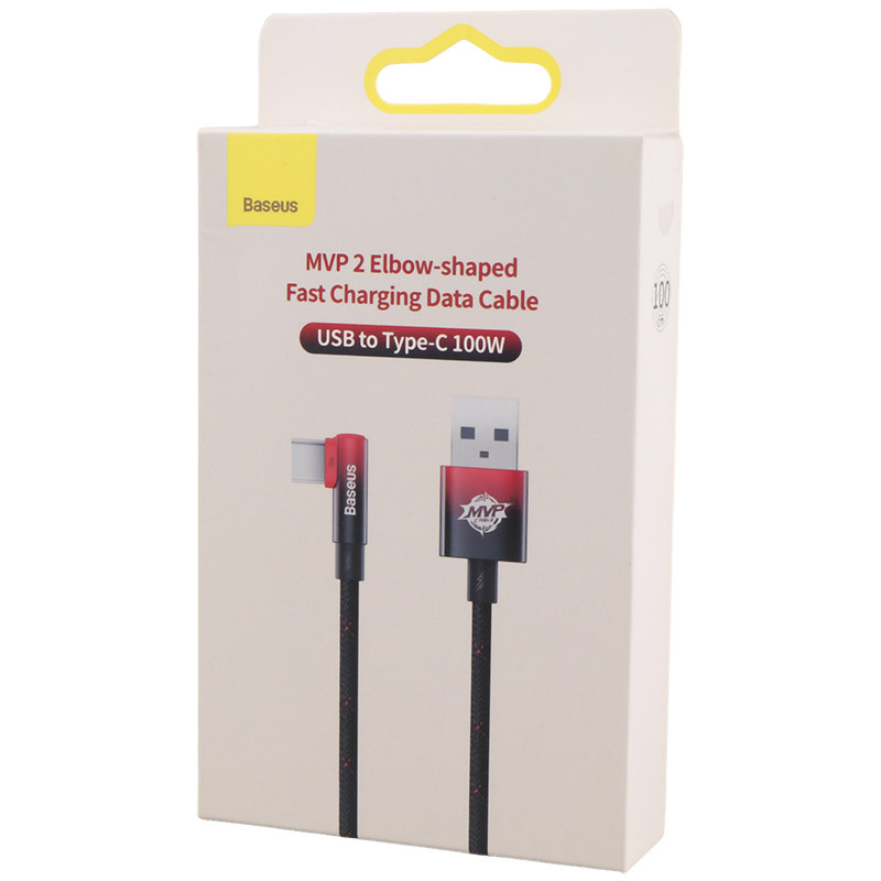 کابل تایپ سی فست شارژ Baseus CB000011 6A 100W 1m یکسر L
