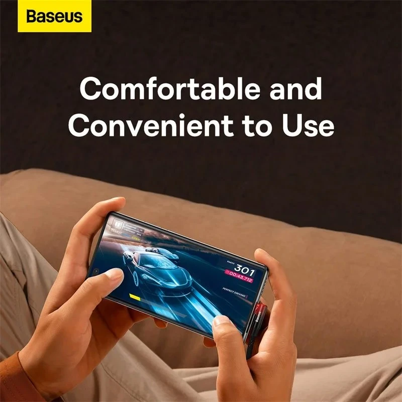 کابل تایپ سی فست شارژ Baseus CB000011 6A 100W 1m یکسر L