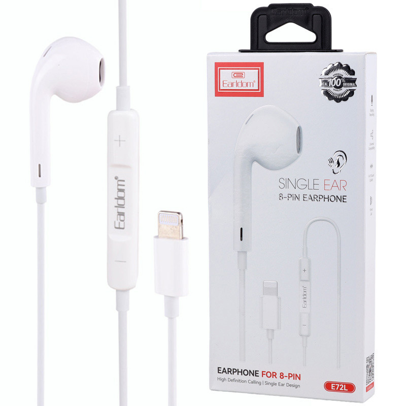 هندزفری تک گوش Earldom ET-E72L Lightning