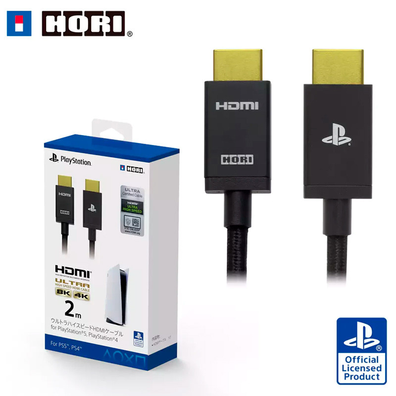 کابل Hori HDMI 8K 2m کنسول بازی PS5 و PS4