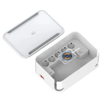چند راهی برق و شارژر وایرلس الدینیو SN5310W با کابل 2 متری + شارژر USB و Type-C