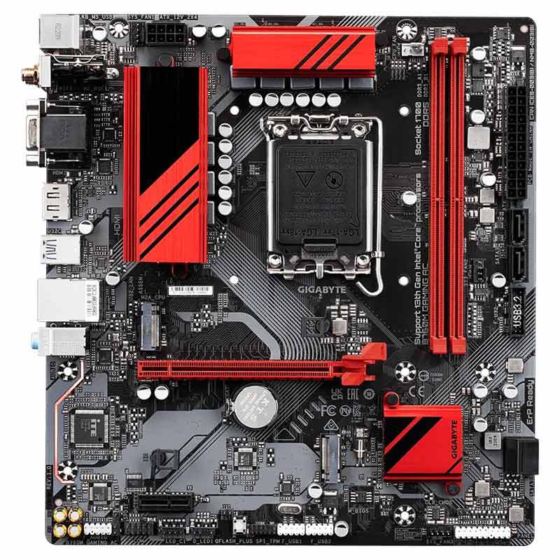 مادربرد گیگابایت B760M AC rev. 1.0/1.1 DDR5