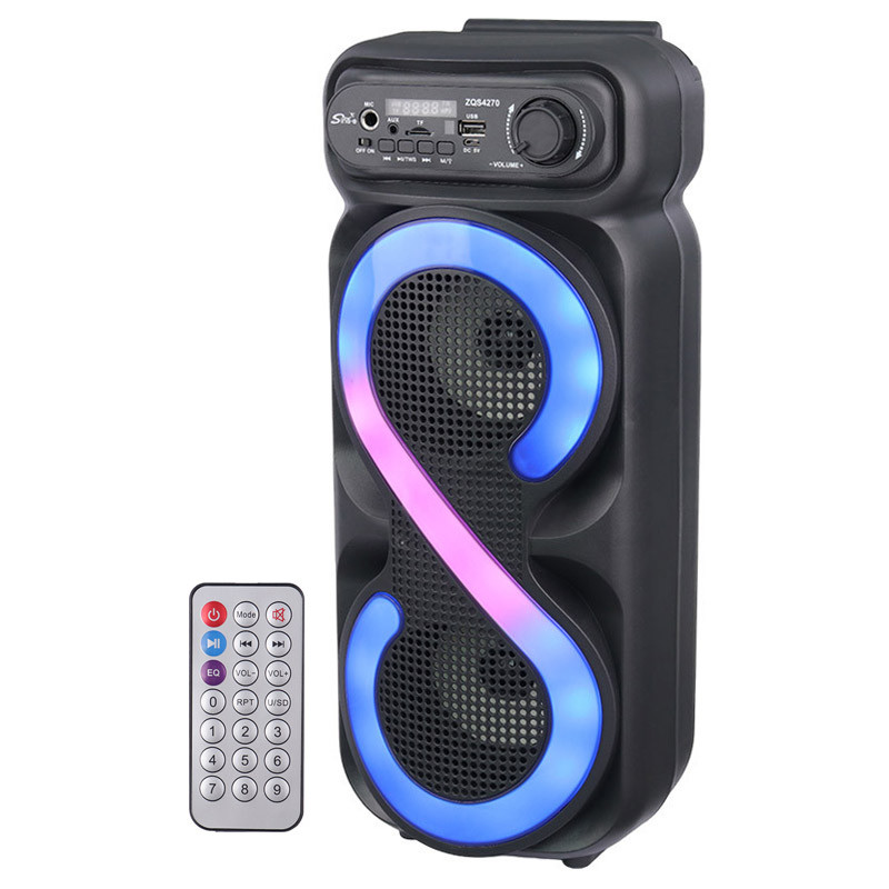 اسپیکر بلوتوثی رم و فلش خور Sing-E ZQS4270 + ریموت کنترل