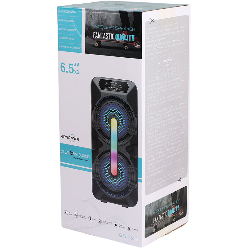 اسپیکر بلوتوثی رم و فلش خور Greatnice GTS-1621