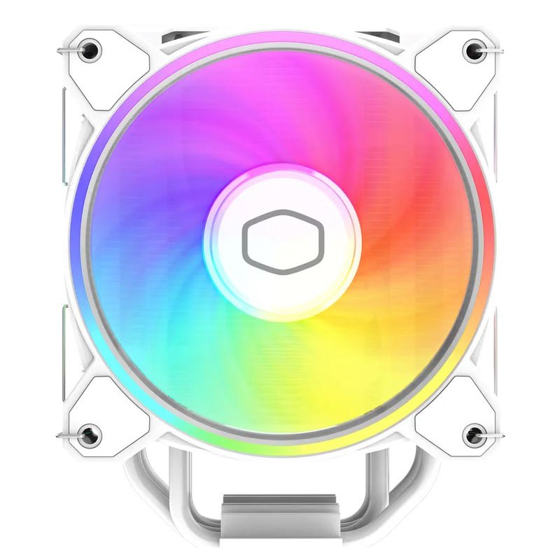 فن خنک کننده CPU کولر مستر Cooler Master Hyper 212 Halo ARGB White